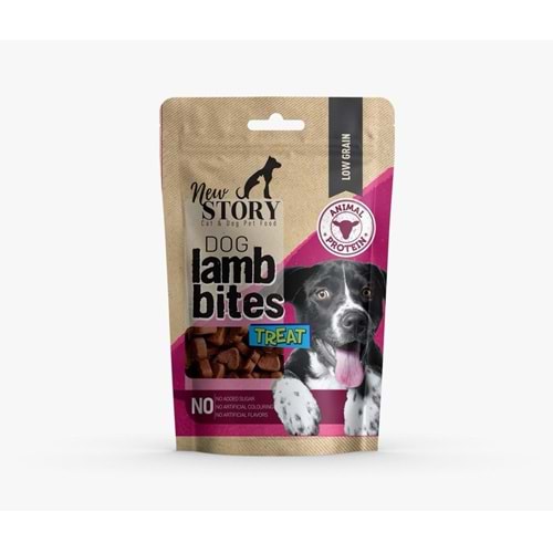 New Story Dog Lamb Bites 80 Gr